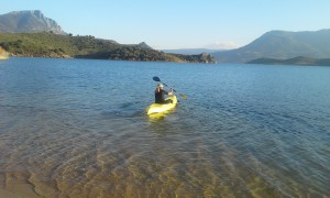 KAYAK EN EL PANTANO